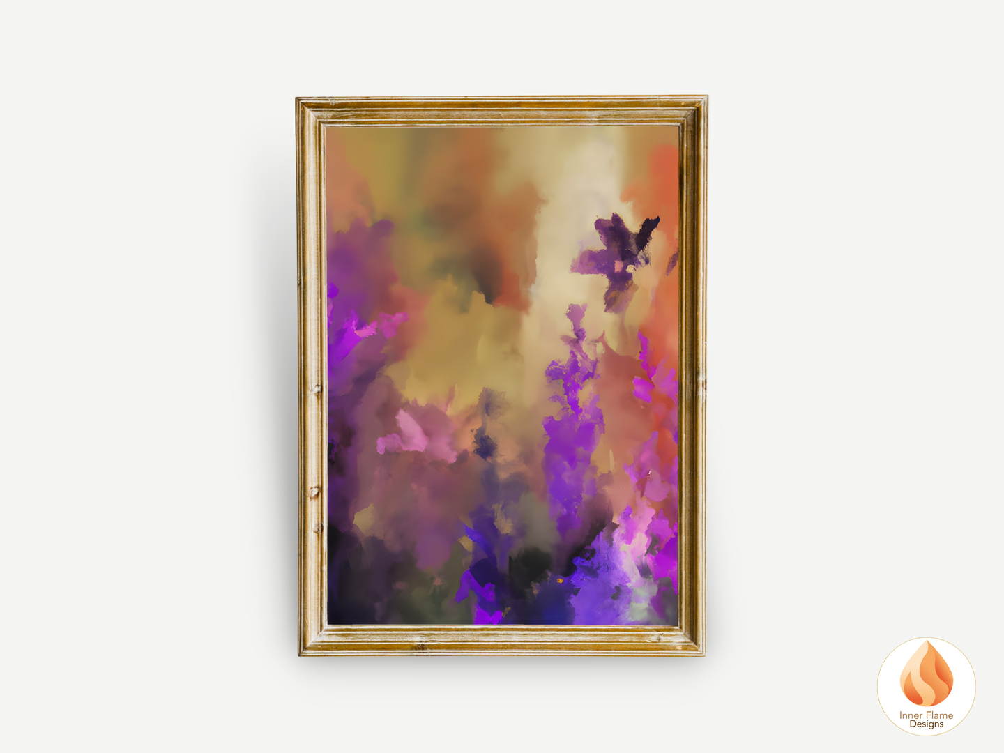 Enchanting Flower Artwork for Modern Home Design | Triptych Artwork